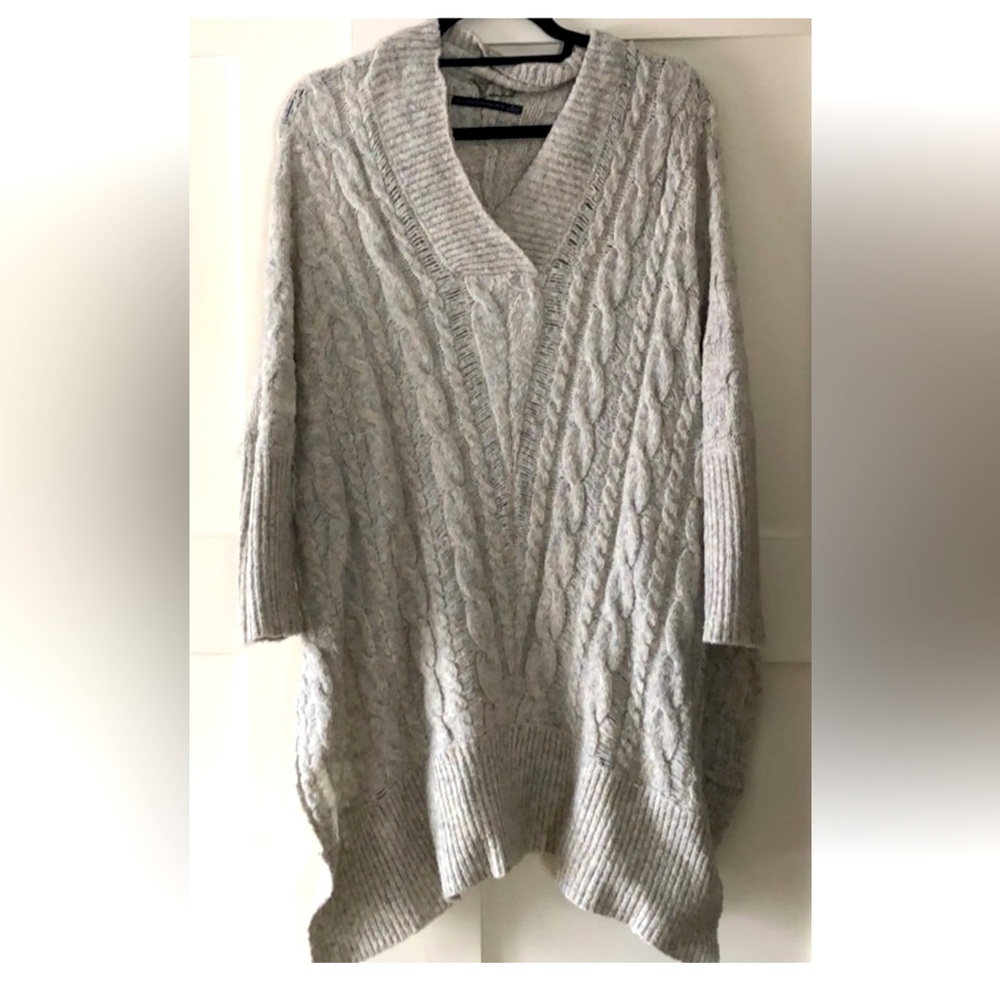 The Line cashmere blend Poncho sweater